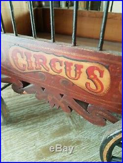 Barnum and Bailey wagon elephant circus 1920´s antique piece vintage circus