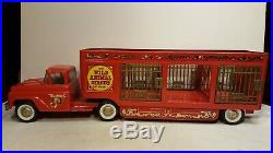 Buddy L The Wild Animal Circus on Wheels Antique Trailer Toy Truck