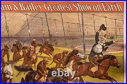 C. 1960 Barnum & Bailey Childrens Circus Poster