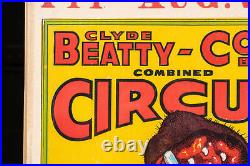 C. 1961 Circus feat. Big Otto Lithograph Poster by Roland Butler