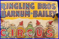 C. 1970 Ringling Bros. And Barnum & Bailey 1930s Circus Poster