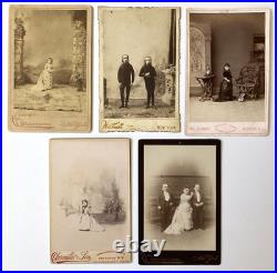 Cabinet Cards Circus Waino Wild Men Eisenmann Little People Obermuller Bernhardt