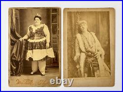 Cabinet Cards Circus Waino Wild Men Eisenmann Little People Obermuller Bernhardt