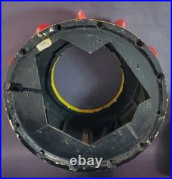 Carnival Circus lighting fixture Ceiling Wall original 11x6 vtg Park Paint