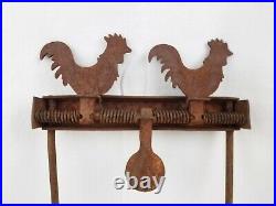 Carnival Shooting Target Game Chicken Rooster HOFFMAN Cast antique