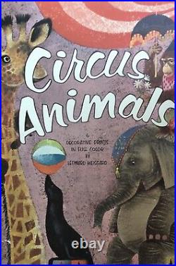 Circus Animals Vintage Prints