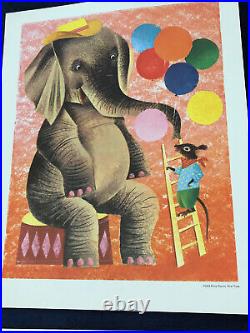 Circus Animals Vintage Prints