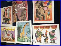 Circus Animals Vintage Prints