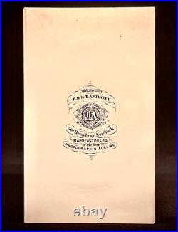 Circus CDV Of The Most Famous Siamese Twins Chang & Eng + Wives P. T. Barnum