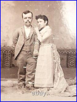Circus Performer? MIDGET MAJOR LITTLEFINGER AND WIFE- AUTOGRAPHED-ST. LOUIS, MO