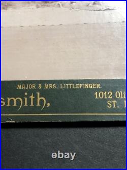 Circus Performer? MIDGET MAJOR LITTLEFINGER AND WIFE- AUTOGRAPHED-ST. LOUIS, MO