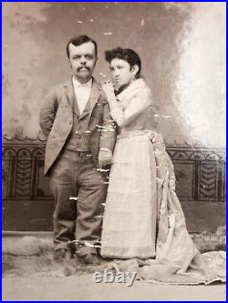 Circus Performer? MIDGET MAJOR LITTLEFINGER AND WIFE- AUTOGRAPHED-ST. LOUIS, MO