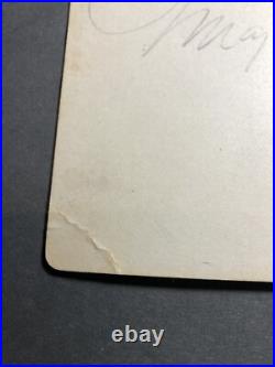 Circus Performer? MIDGET MAJOR LITTLEFINGER AND WIFE- AUTOGRAPHED-ST. LOUIS, MO