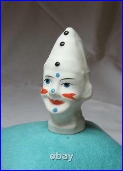 Clown FRENCH BOUDOIR MANNEQUIN DOLL HEAD Pierrot Pitre Poupée Circus Cirque