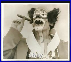 Clown with Cigar by Scotty MacGregor Detroit c1920-30 Circus Photograph