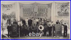 Downie Bros Circus 1938 EJ KELTY Company Performers Wilmington Original Photo Downie Bros Circus 1938 EJ KELTY Company Performers Wilmington Original Photo