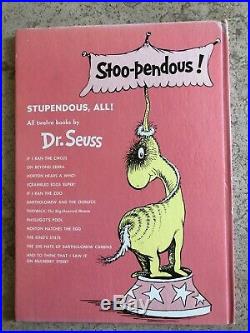 Dr. Seuss IF I RAN THE CIRCUS TRUE 1st Edition first printing 1956 With DJ