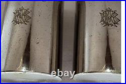 Drew & Sons Piccadilly Circus Antique Julep Cup Monogram c-1887-1914 Silverplate