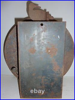 Early 1900's Antique Cast Iron Shooting Gallery Duck Target HM Quackenbush