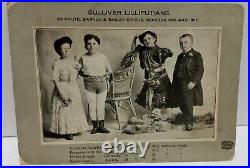 Gulliver Lilliputians en route to Barnun Circus 1908 & 1909