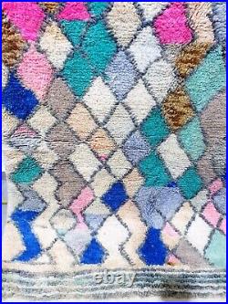 Handmade Moroccan rug Wool Moroccan rug Beni ourain rug berber area rug