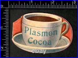 Historic Antique Circus Strong Man Plasmon Cocoa Pop-Up Advertising Card SR.f.sm