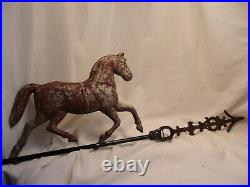 Hollow bodied Circus Horse Vane for lightning rod