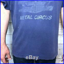 Husker Du Metal Circus RARE Vintage 1983 Single Stitch T-Shirt Size XL