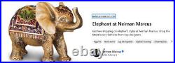 Jay Strongwater Elephant Ellie's Big Brother RARELY AVAILABLE 30% OFF