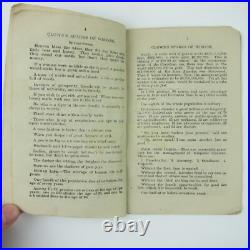 John Foster's Great Barnum & London Circus Clown Songster Booklet Antique 1880s