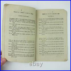 John Foster's Great Barnum & London Circus Clown Songster Booklet Antique 1880s