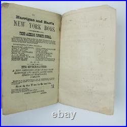 John Foster's Great Barnum & London Circus Clown Songster Booklet Antique 1880s