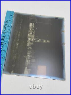 KILLER Antique Rural Kansas KS Circus Carnival Glass Photo Negative 8x10 #2