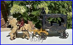 Kenton Cast Iron Overland Circus Horse Drawn Antique Vintage USA Calliope