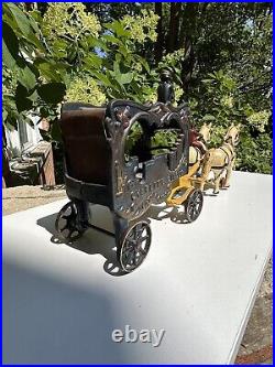 Kenton Cast Iron Overland Circus Horse Drawn Antique Vintage USA Calliope