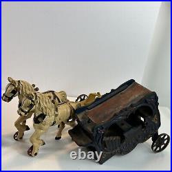 Kenton Cast Iron Overland Circus Horse Drawn Antique Vintage USA Calliope