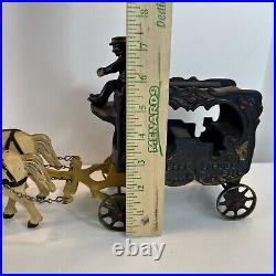 Kenton Cast Iron Overland Circus Horse Drawn Antique Vintage USA Calliope