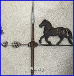 King Circus Horse Antique Weathervane