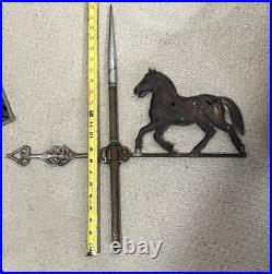 King Circus Horse Antique Weathervane
