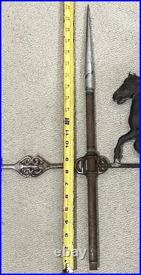 King Circus Horse Antique Weathervane
