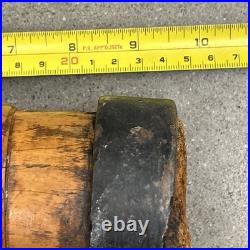 Large Antique Wood & Wrought Iron Mallet Sledge Hammer Circus Strong Man Large Antique Wood & Wrought Iron Mallet Sledge Hammer Circus Strong Man