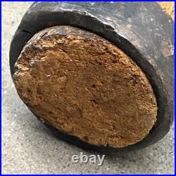 Large Antique Wood & Wrought Iron Mallet Sledge Hammer Circus Strong Man Large Antique Wood & Wrought Iron Mallet Sledge Hammer Circus Strong Man