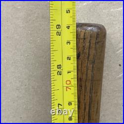 Large Antique Wood & Wrought Iron Mallet Sledge Hammer Circus Strong Man Large Antique Wood & Wrought Iron Mallet Sledge Hammer Circus Strong Man