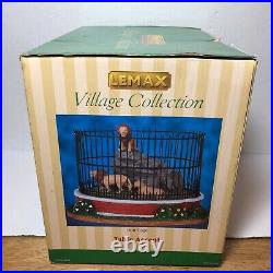Lemax Table Accents Lion Cage #93758 2009 VHTF! RARE