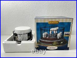 Lemax Table Accents Polar Bear Cage 2008 Brand New- Retired #84848