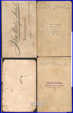 Lot of 4 Antique Sideshow Photos