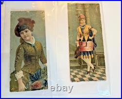 Lot of 6 Antique 1800s Yucatan Chewing Gum Box Tops Victorian Circus Performer Lot of 6 Antique 1800s Yucatan Chewing Gum Box Tops Victorian Circus Performer