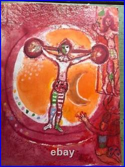 Marc Chagall, Le Cirque / The Red Circus Vintage Lithograph Mourlot 1965 Marc Chagall, Le Cirque / The Red Circus Vintage Lithograph Mourlot 1965