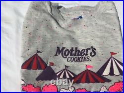 New Vintage Mothers Cookies Shirt Medium Circus Animals