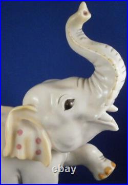 Nymphenburg Porcelain Circus Elephant Figure Figurine Porzellan Elefant Figur